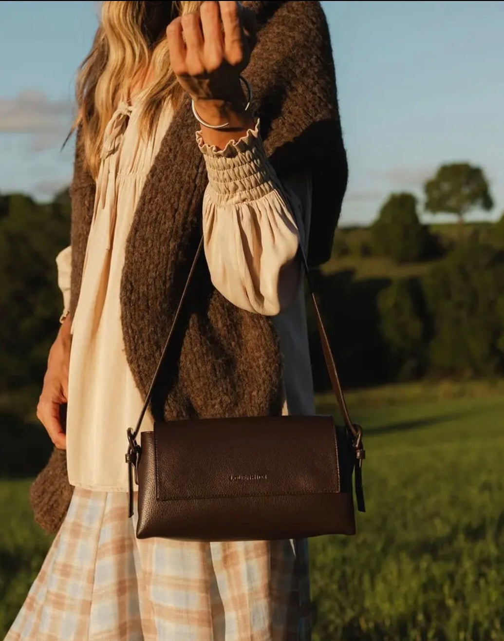 Louenhide Crossbody Bag - Chocolate | Sophia
