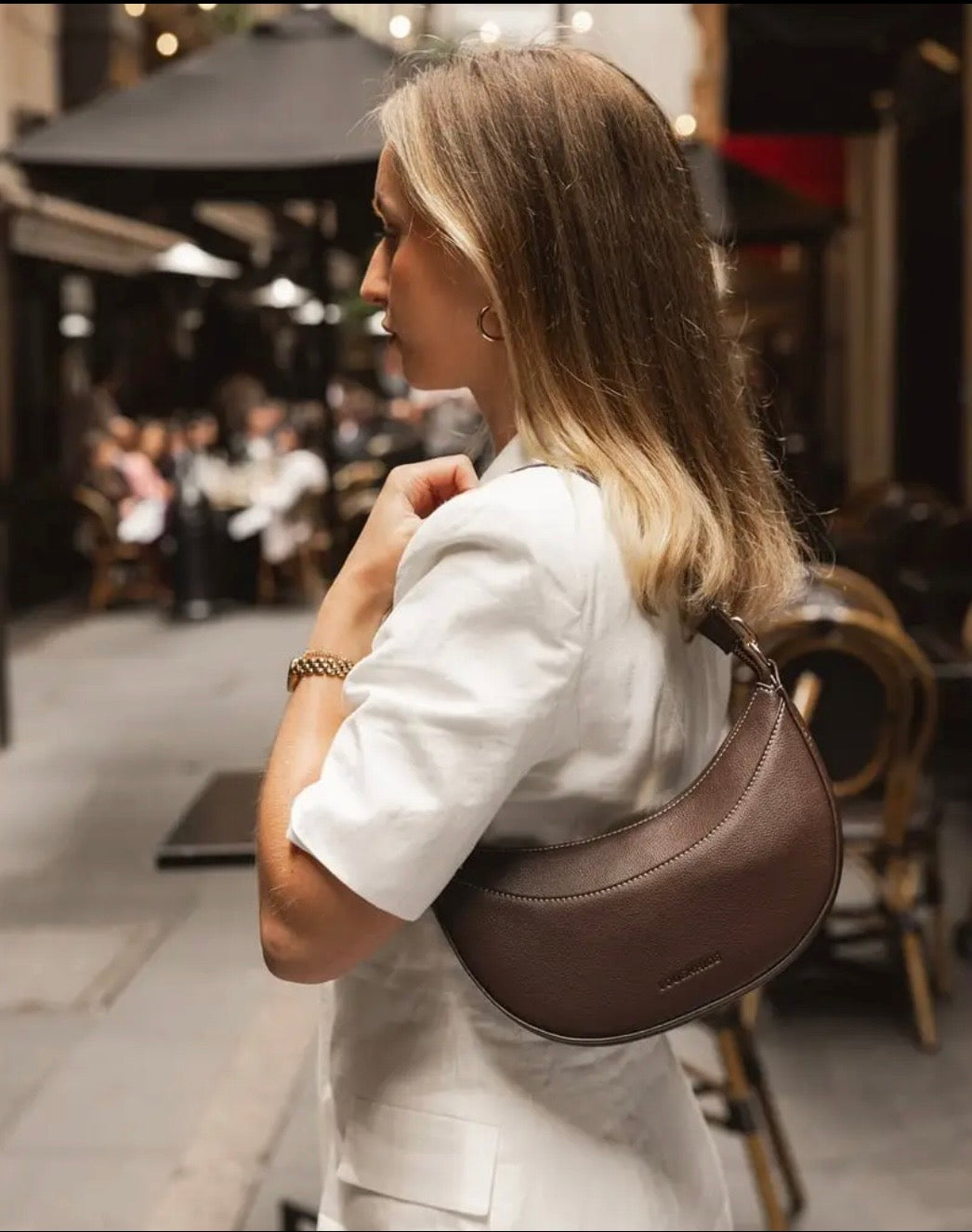 Louenhide Shoulder Bag - Chocolate | Claudia