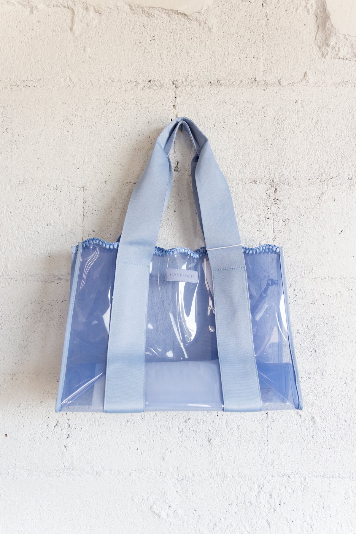 Case-Mate Carolina Blue Crochet Wave Jelly Tote Bag