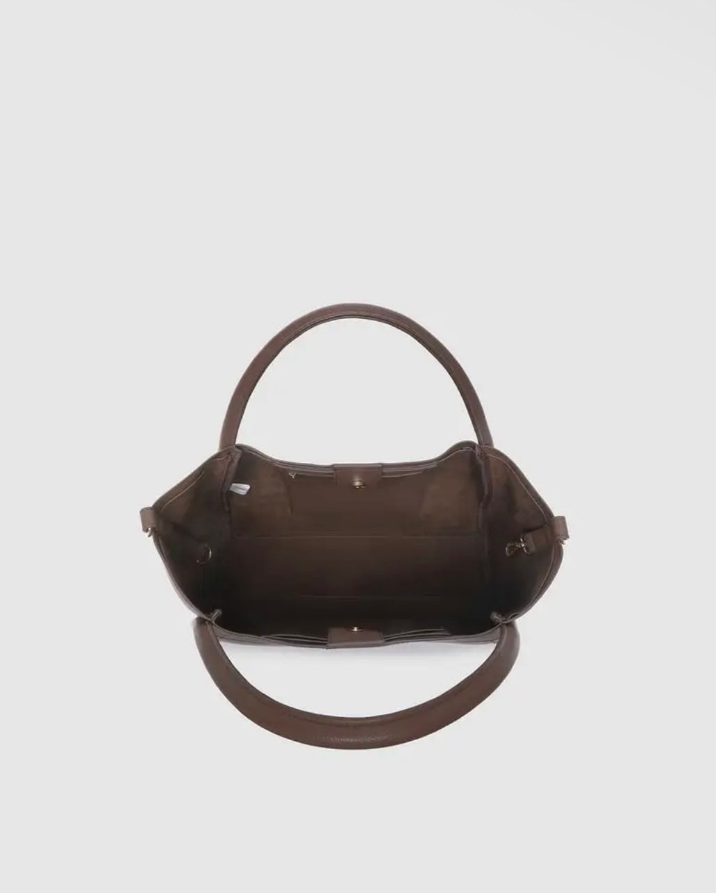 Louenhide Shoulder Bag - Chocolate | Mini Sutton