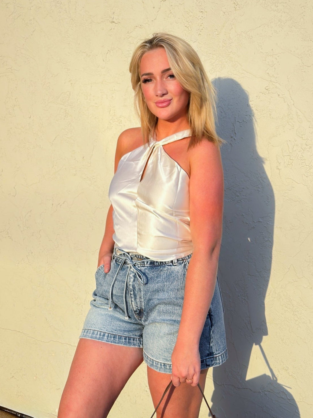 Line & Dot Dreamer Halter Top