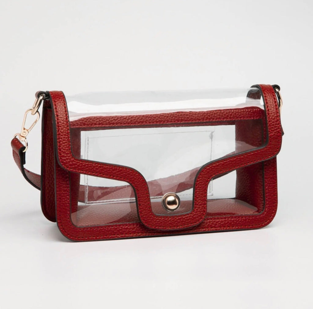 Game Day Stadium Clear Envelope Shoulder Bag