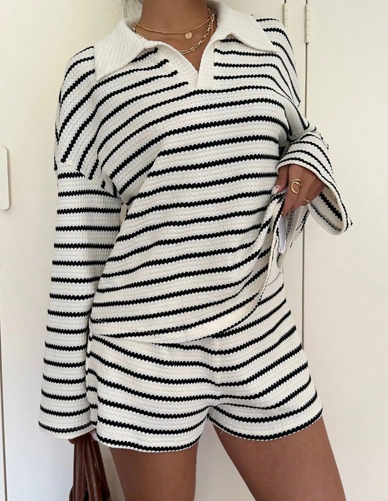 Coming Soon: Lovesoft Stripped Polo Lounge Set